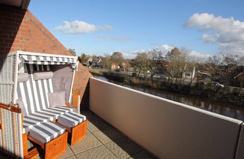 Dornum Apartment | Ferienwohnung Austernfischer, mit Sielblick und Heller, Moderner Ausstattung