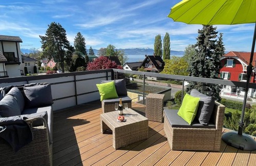 Nonnenhorn Apartment | Ferienwohnung Bodenseeblick