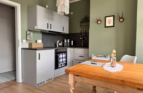 Annaberg-Buchholz Apartment | Ferienwohnung Erzgebirgsnest - apartment/apartment, shower, WC