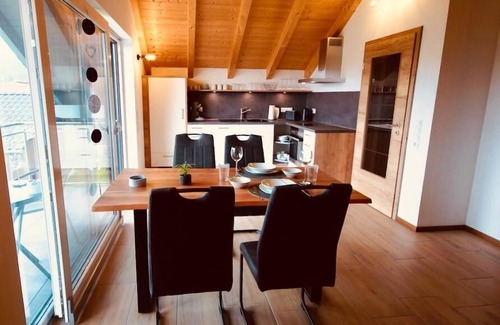 Bischofsmais Apartment | Ferienwohnung Geißkopf im Obergeschoss mit Balkon