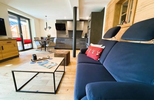 Feilitzsch Apartment | Ferienwohnung im Chaletstil Kornspeicher 70 qm Wellness Fitness Sauna Bergrödelhof