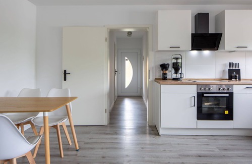 Schillig Apartment | Ferienwohnung Küstenwind, Fussläufig vom Strand, Wlan, Eigene Terrasse, Sky