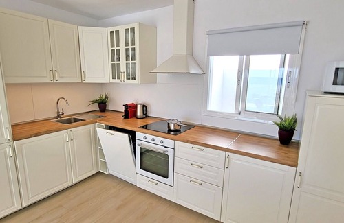 Gran Tarajal Apartment | Ferienwohnung Ocean Sounds B in Gran Tarajal, Innenstadt, Meerblick, Terrasse