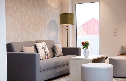 Rottau Apartment | Ferienwohnung Sternenhimmel mit Bergblick, 2 Separate Schlafzimmer, Wlan