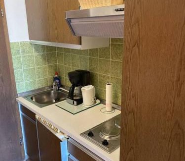 Bad Griesbach-Therme Apartment | FeWo 57 - Appartement im Rottalblick - Helle Kuschelecke genießen mit Bademantelgang zur Therme, TV, inkl Stellplatz im Haus u Kurtaxe
