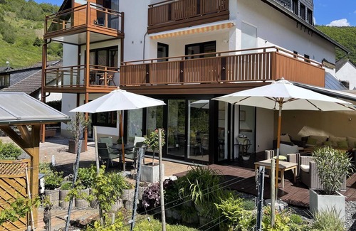 Traben-Trarbach Cottage | Fewo Panorama - Gäste- und Weinhaus Haus Schatzgarten