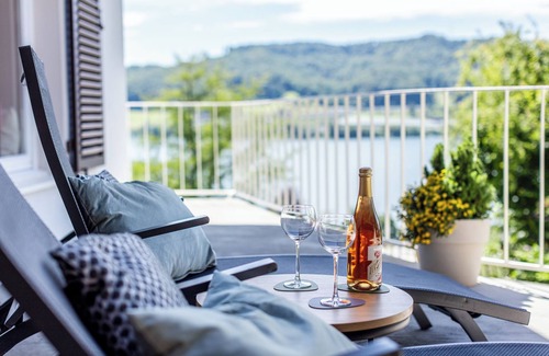 Ohningen Apartment | Fewo Rebberg , Fantastischer Seeblick aus Allen Zimmern, Ruhige Hanglage