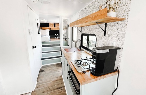 Ochlockonee Bay House | Fifth Wheel with direct access to the Bay! Amenities include Wifi, A/C & more!