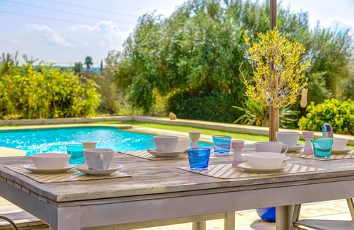 Ses Salines Villa | Finca "Can Xesquet Morell" with Wi-Fi, Air Conditioning, Terrace & Pool
