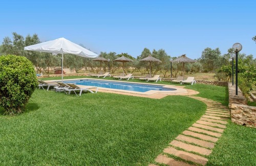 Son Antem Villa | Finca "Casa Campillos" near Golf Course with Pool, Wi-Fi, A/C, Terrace & Garden; Pet Friendly