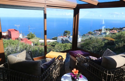 El Tanque House | Finca La Hoya 1 - Tradition meets modernity - sea view, whirlpool & conservatory