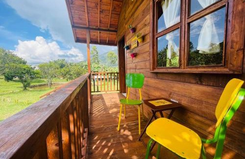 Jardin Ski Chalet | Finca Maracuba Cabañas Limón, Manzana y Níspero