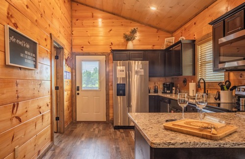Sevierville Cabin | Fire Pit, 85° Indoor Pool, Hot Tub, Game Room