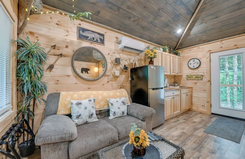 Cosby Apartment | Fire Pit: Tree-Lined Gem in Cosby