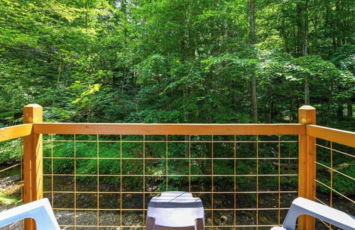 Cosby Apartment | Fire Pit: Tree-Lined Gem in Cosby