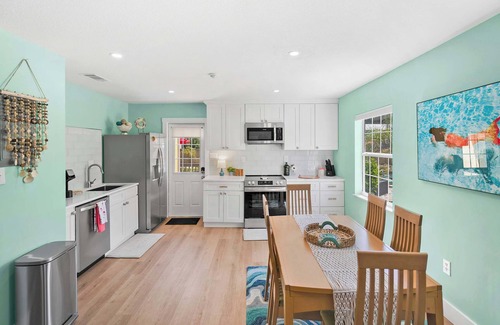 Crescent Beach House | Fire Pit, Tropical Oasis, Steps to Beach, Patio