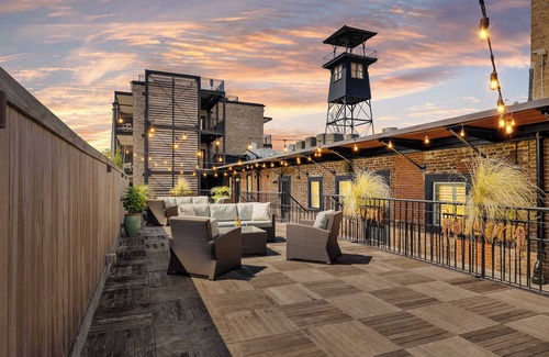 Cannonborough Elliotborough Condo | Fire Tower | Bright King Suite + Private Balcony