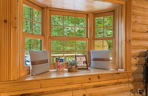Bryson City Apartment | Firefly Lodge; views, theatre, game room, hot tub