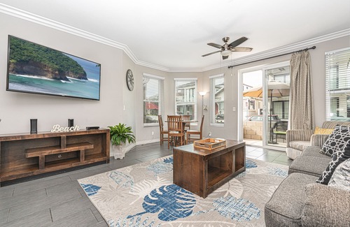 West Newport House | First Block From Beach! | Newly-Remodeled | Cool, Coastal Interior | Walk to Newport Favorites!