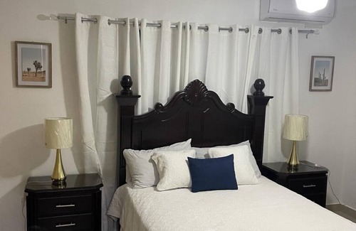 Moca Apartment | First floor 2-bedroom apartment with WiFi, AC in cool Moca