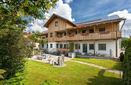 Waldmuenchen Apartment | First floor apartment (85sqm) with south-facing balcony and infrared sauna