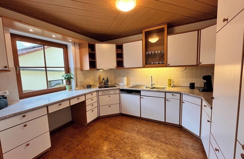 Volkach Apartment | First floor apartment with 2 bedrooms and separate WC