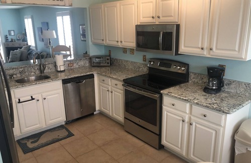 Ocean View Condo | First floor end unit condo with stunning scenic bay water view!