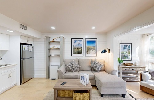 West Beach Village Condo | First-Floor Seascape Villa with Easy Beach Access - Tennis, Golf Nearby