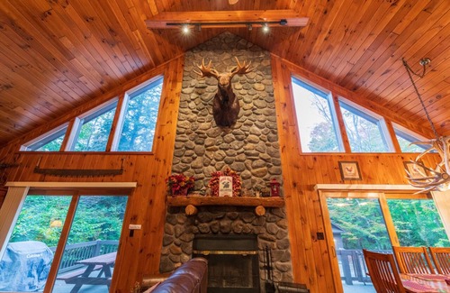 Old Forge House | First Lake Escape—Home w/private beach & dock