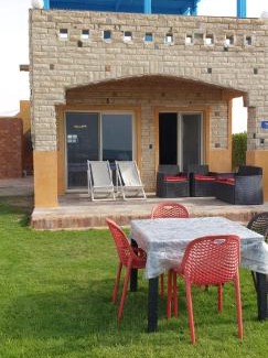 Ad-Dab'ah Ski Chalet | first row villa
