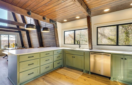 Garfield House | Fish, Swim & Kayak: Spacious Beaver Lake Home!