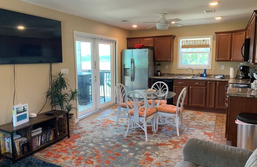 Carrabelle House | Fisherman's access and relaxation in a 2BR 2BA on River with Dock, Pet friendly!