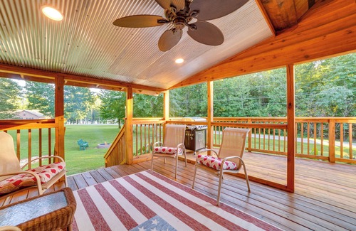 Dover House | Fisherman's Paradise w/Fire Pit, Deck + Patio!