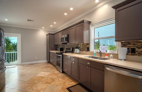Big Pine Key House | Fishermen`s Paradise | Waterfront home with huge pool, 220-foot dock & gorgeous interior