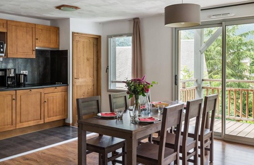 Vielle-Aure Apartment | Fitness, sauna, terrace, balcony, tv, ski locker, 35m², Saint Lary Soulan