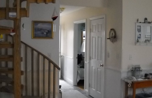 Nantucket Town House | Five minute walk to town. Comfortable, cozy, elegant gardens, and private deck.