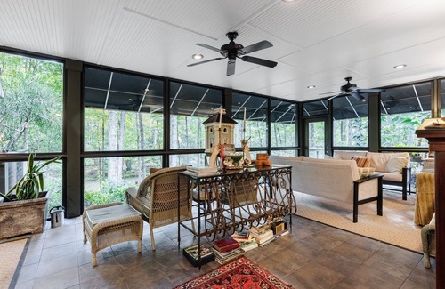 Easley House | Five Ponds Lane- serene 3-bedroom home nestled in a professionally designed landscape oasis