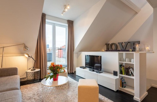 Ixelles Apartment | Flagey Penthouse Duplex