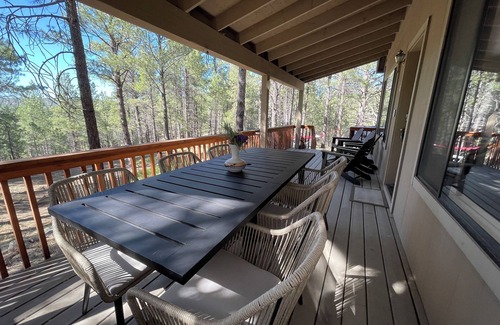 Flagstaff Cabin | Flagstaff Cabin in Forest near Lake Mary. Mountain Views. Pet-Friendly