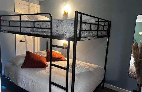 Downtown Apartment | Flamingo Jungle Tropical-Themed Getaway at Ports on Portland, Unit #2