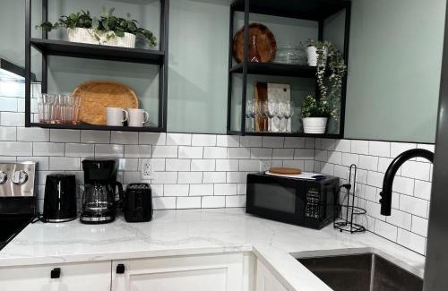 Downtown Apartment | Flamingo Jungle Tropical-Themed Getaway at Ports on Portland, Unit #2