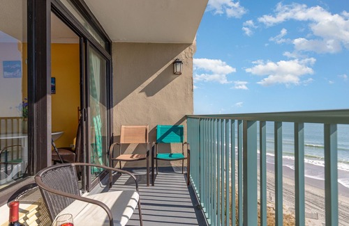 Myrtle Beach Condo | "Flip Flop Beachfront"~ Enjoy the Million Dollar View! Oceanfront Heaven