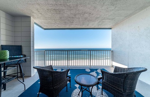 Thomas Drive Condo | Flip Flops & Sunsets Mariner West 605-Beachfront-1bd-2ba! Very Private Oceanfront Balcony