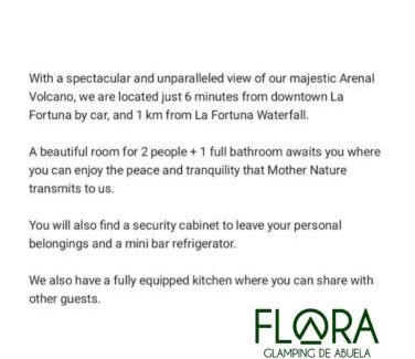 La Fortuna Cabin | Flora Glamping de Abuela