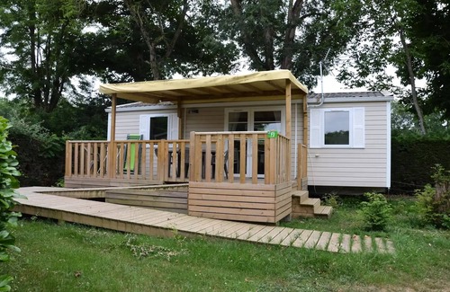 Rieux-de-Pelleport House | Flower Camping LES MIJEANNES * - Mobile home Comfort 29m2 2 bedrooms + TV 4 people