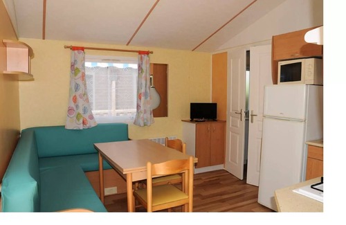 Muzillac House | Flower Camping La Blanche Hermine * - Mobil home Damgan COMFORT 21m2 (2 bedrooms - 4 people) + Covered terrace + TV 4 people