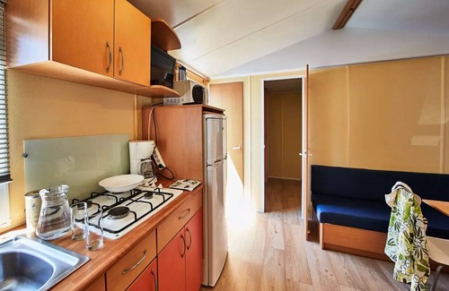 Muzillac House | Flower Camping La Blanche Hermine * - Mobile home Paimpol STANDARD 25m2 (2 bedrooms - 4/6 people) + Covered terrace + TV 6 people