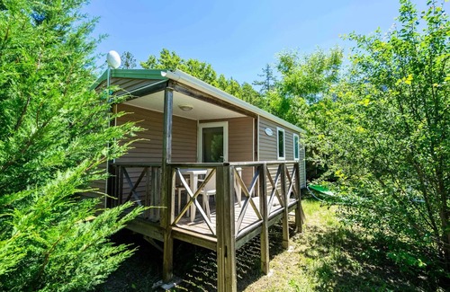 Clamensane House | Flower Camping Le Clot du Jay * - Mobile home Comfort 29m2 2 bedrooms + terrace 4 people