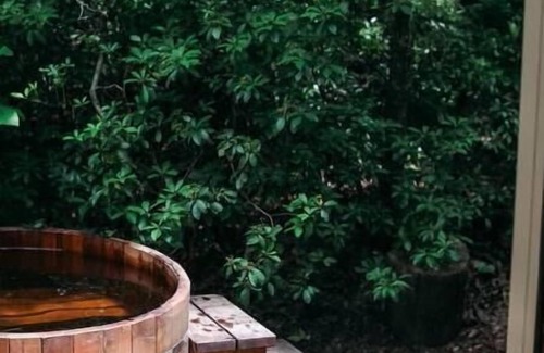 Fairview House | Forest Bathhouse – Sauna + Soak Tub + Luxury