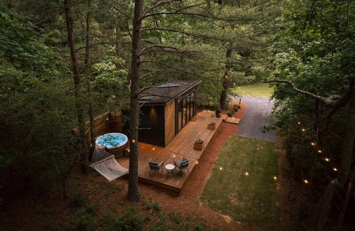 Guntersville Apartment | Forest Hideaway Summa